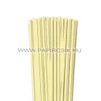   XL balenie - 6mm svetložltá papierové prúžky na quilling (240 ks, 49 cm)