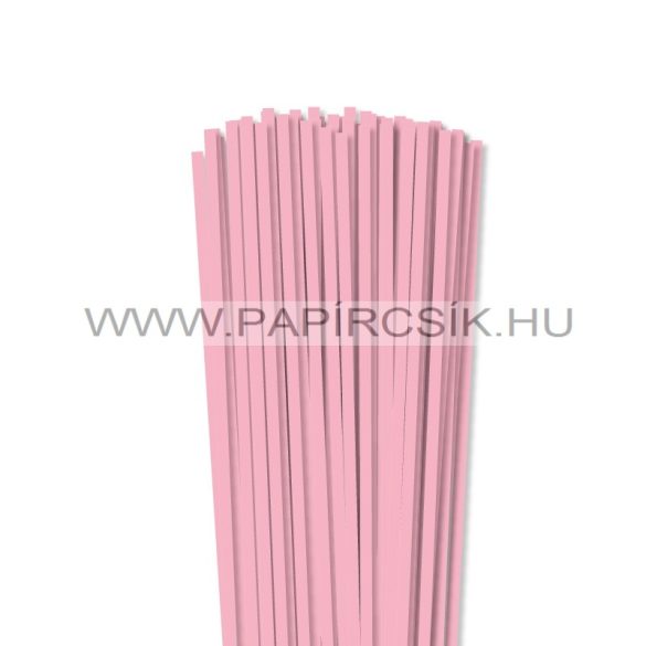 5mm ružová papierové prúžky na quilling (100 ks, 49 cm)