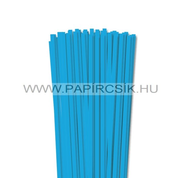 6mm modrá pacific papierové prúžky na quilling (90 ks, 49 cm)