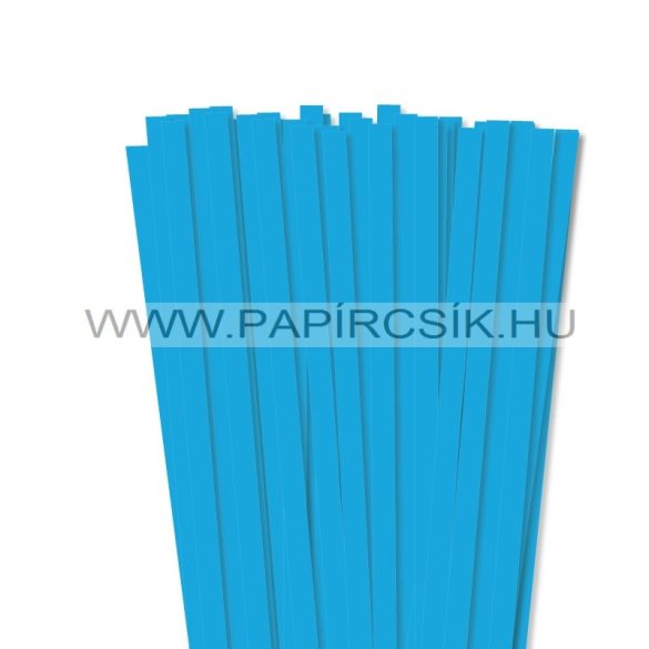 10mm modrá pacific papierové prúžky na quilling (50 ks, 49 cm)