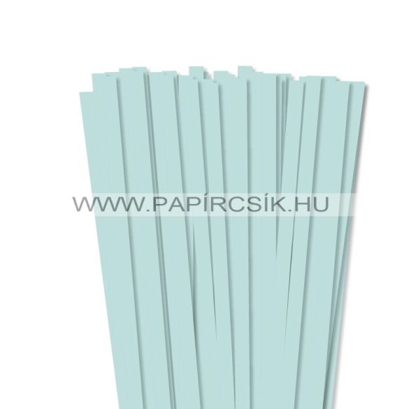 10mm svetlo modrá papierové prúžky na quilling (50 ks, 49 cm)