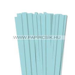   10mm stredne modrá papierové prúžky na quilling (50 ks, 49 cm)