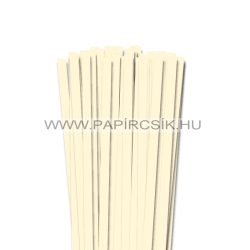   10mm slonovinová papierové prúžky na quilling (50 ks, 49 cm)