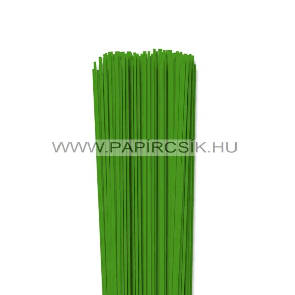 Zöld, 2mm-es quilling papírcsík (120db, 49cm)