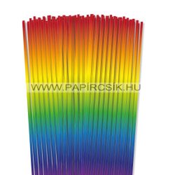 4mm farba papierové prúžky na quilling (110 ks, 49 cm)