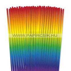 5mm farba papierové prúžky na quilling (100 ks, 48 cm)
