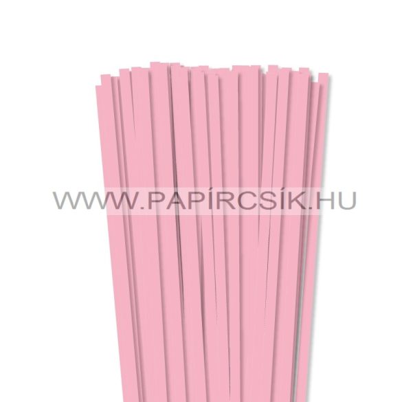 7mm ružovápapierové prúžky na quilling (80 ks, 49 cm)