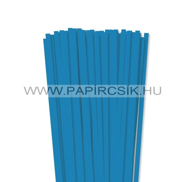 7mm modrápapierové prúžky na quilling (80 ks, 49 cm)