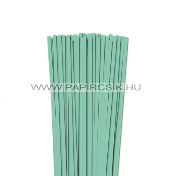 XL balenie - 7mm trávovo zelenápapierové prúžky na quilling (240 ks, 49 cm)
