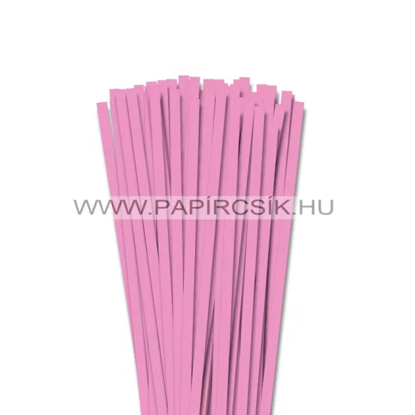 XL balenie - 7mm baby svetloružová papierové prúžky na quilling (240 ks, 49 cm)